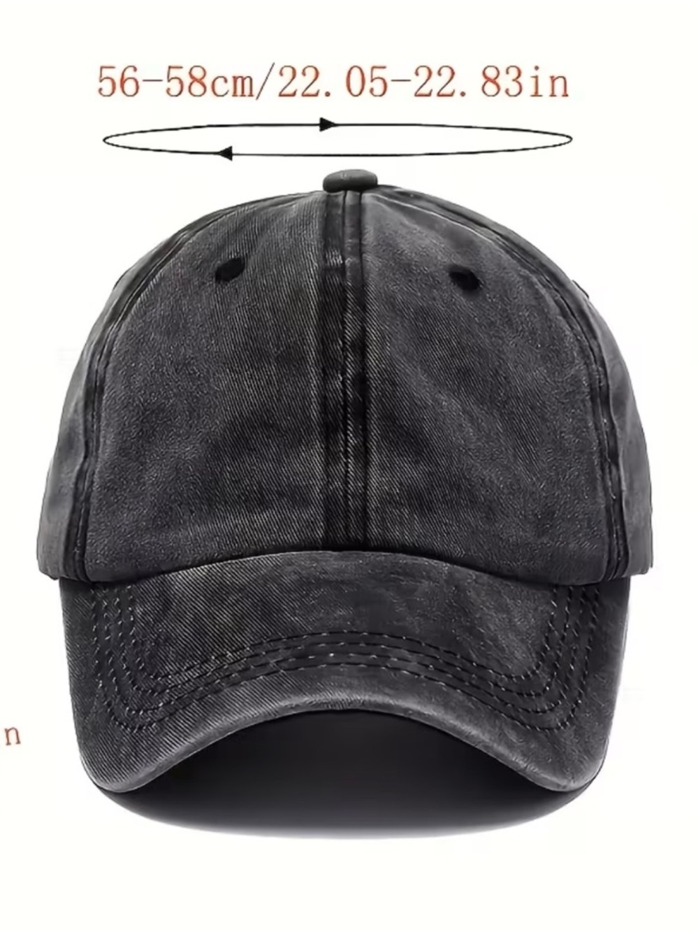 🏅HOST PICK🏅SALTY 2D printed Graphic Baseball Cap - Charcoal 🔥 UNISEX 🔥 - Picture 3 of 3